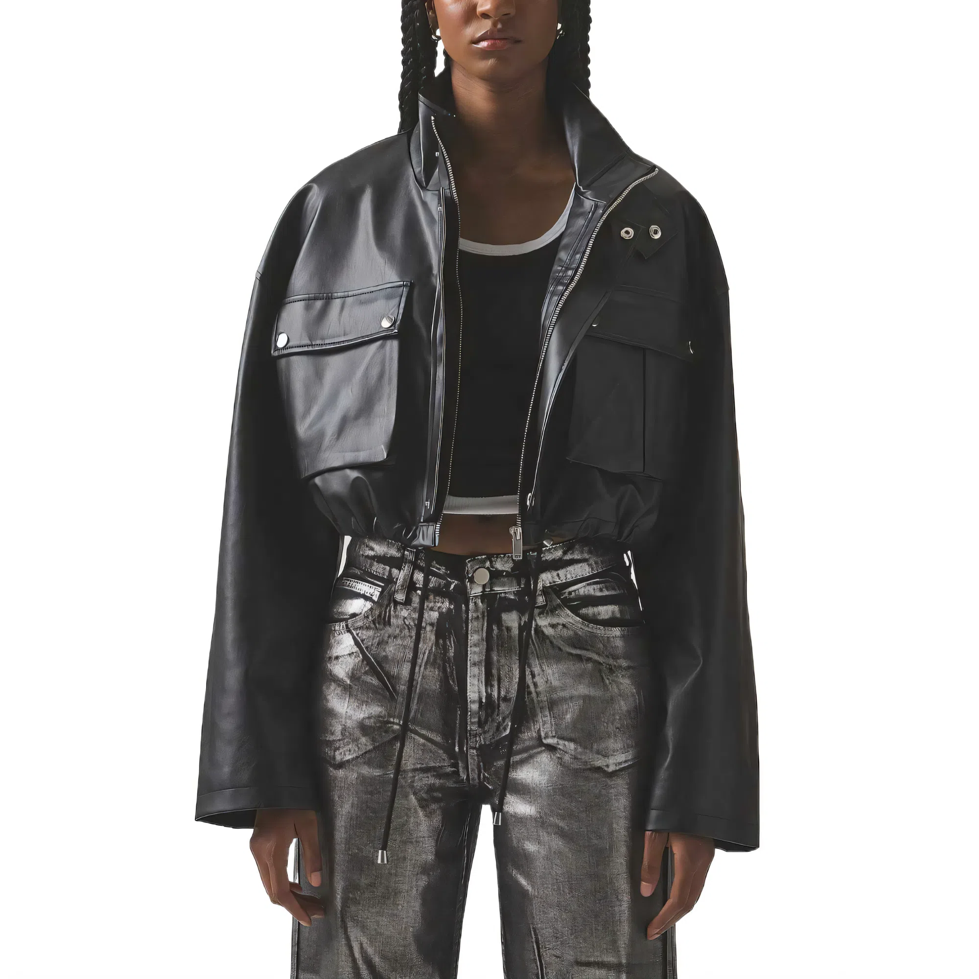 SUPERDOWN Katie Faux Leather