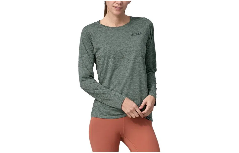 patagonia Long-Sleeved Capilene Cool Daily Graphic T