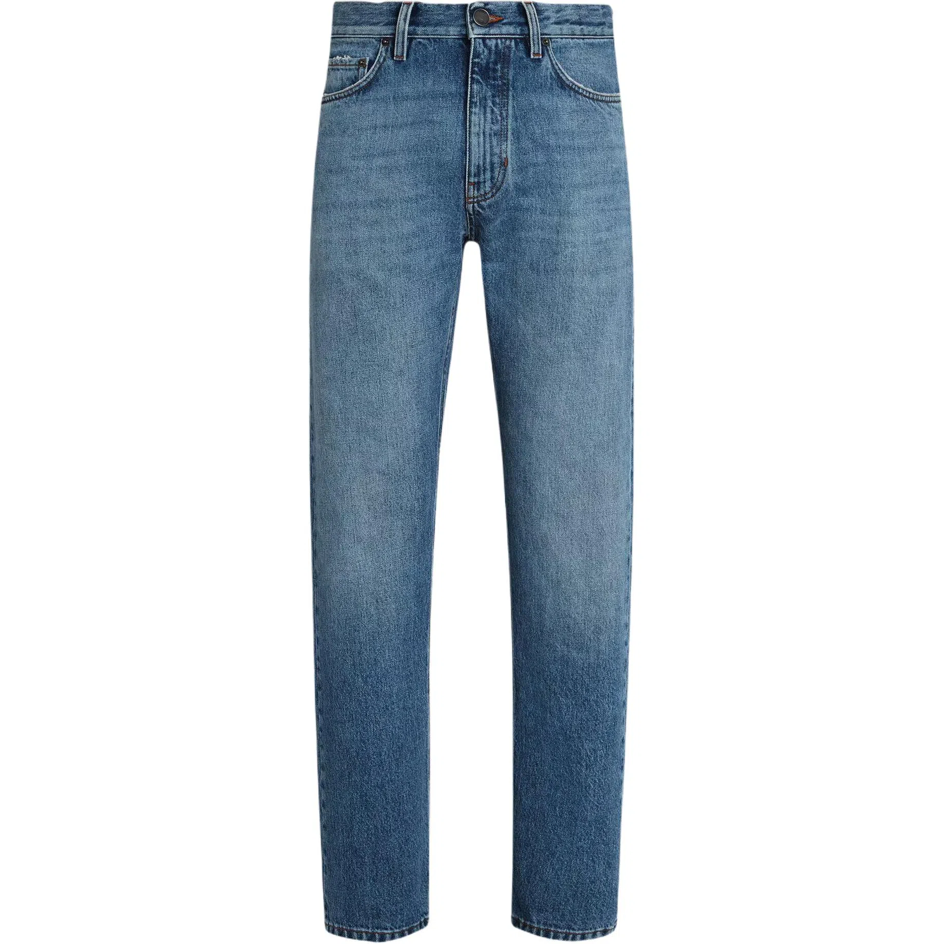 Zzegna Washed Slim Fit Cargo Jeans