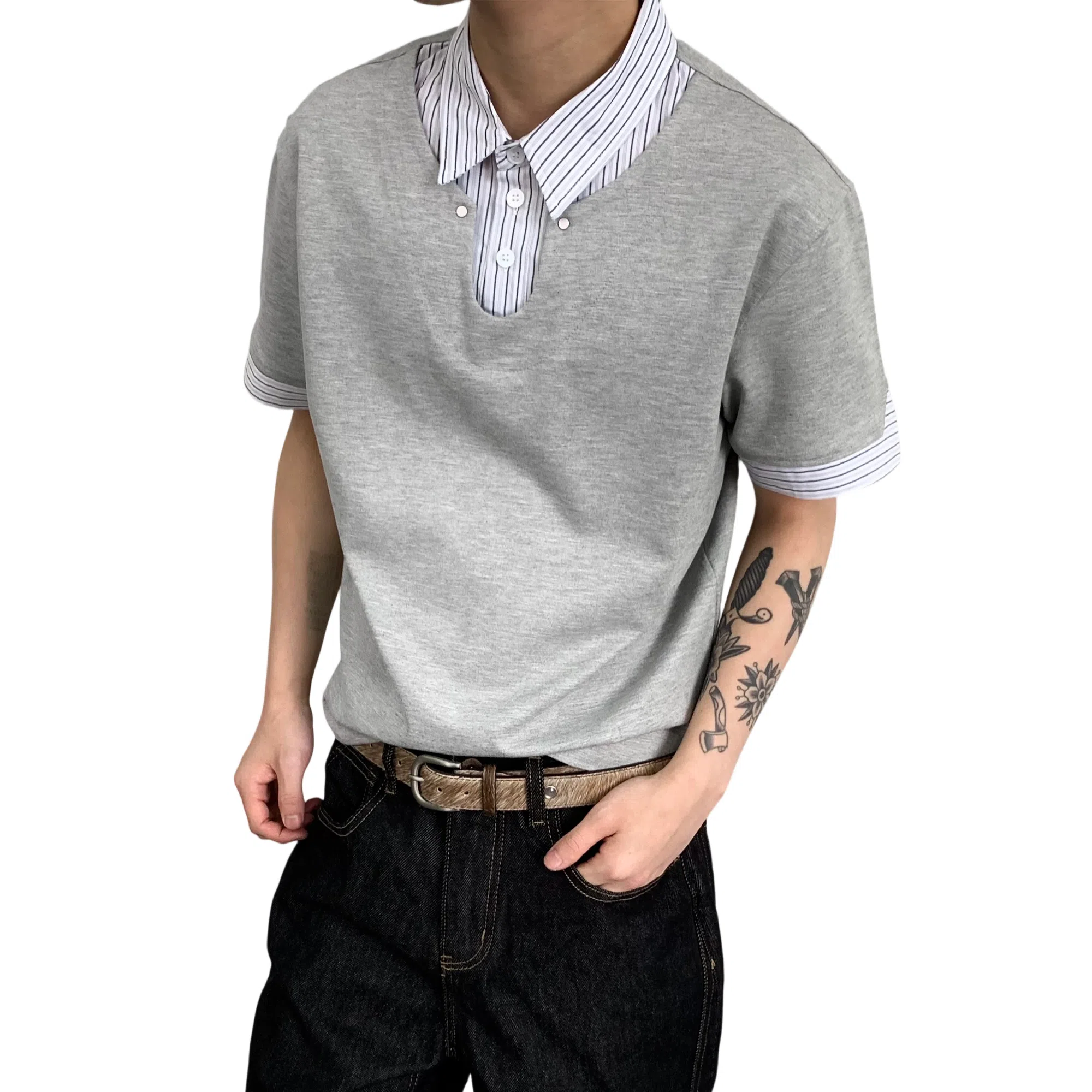 LA'T.WEEKEND vintagecleanfitPolo