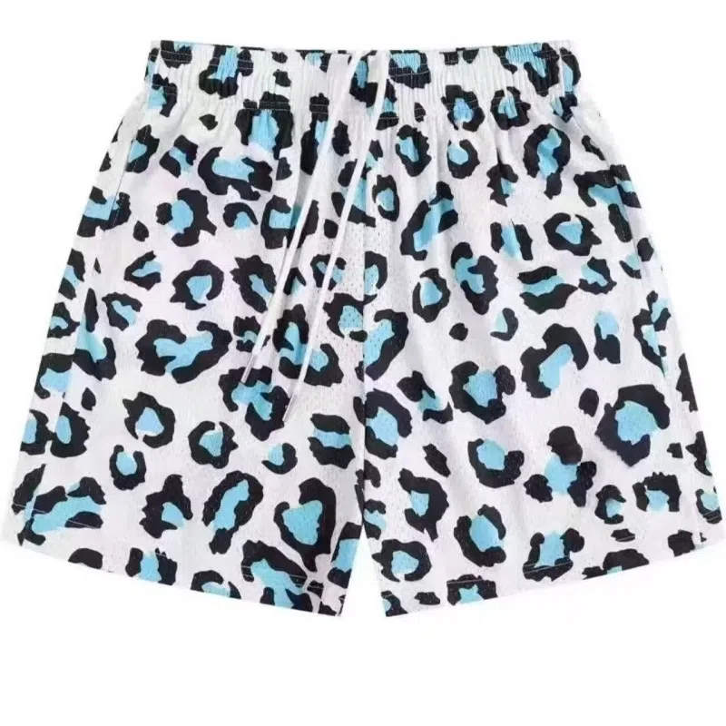 美式高街复古潮流舒适透气百搭篮球训练五分裤运动短裤 男女同款