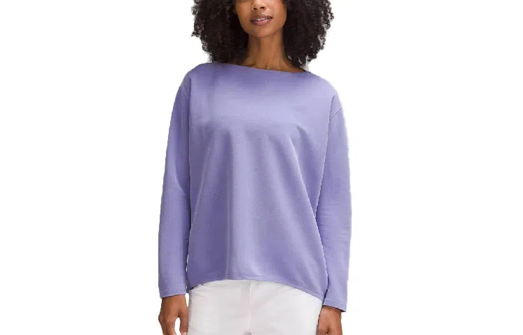 lululemon Back in Action Long-Sleeve Shirt Deep Lavender