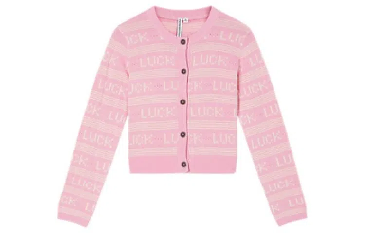 美特斯邦威 开衫外穿纽扣纯色针织衫 女款