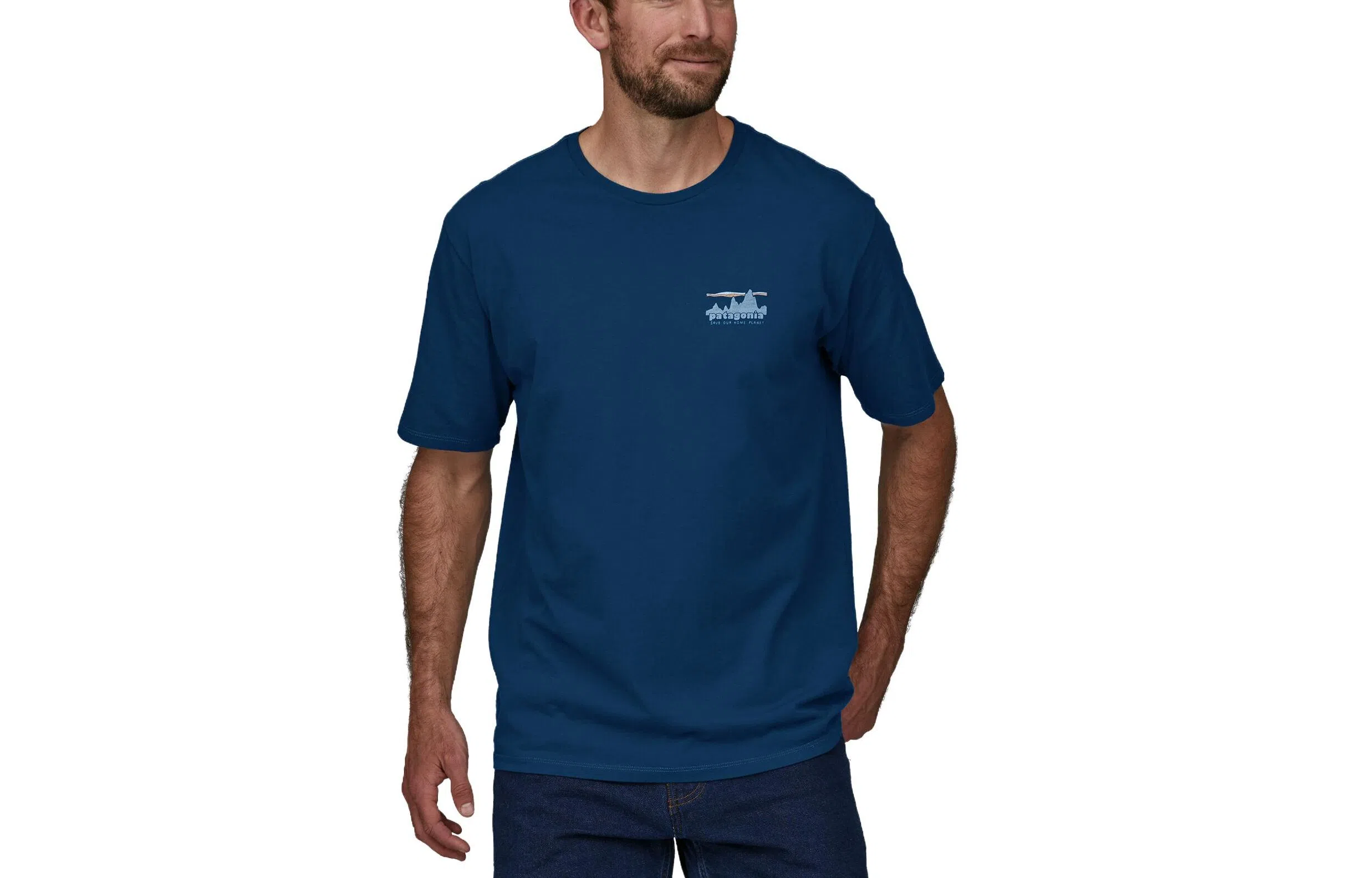 patagonia Men's '73 Skyline Organic T-Shirt LogoT