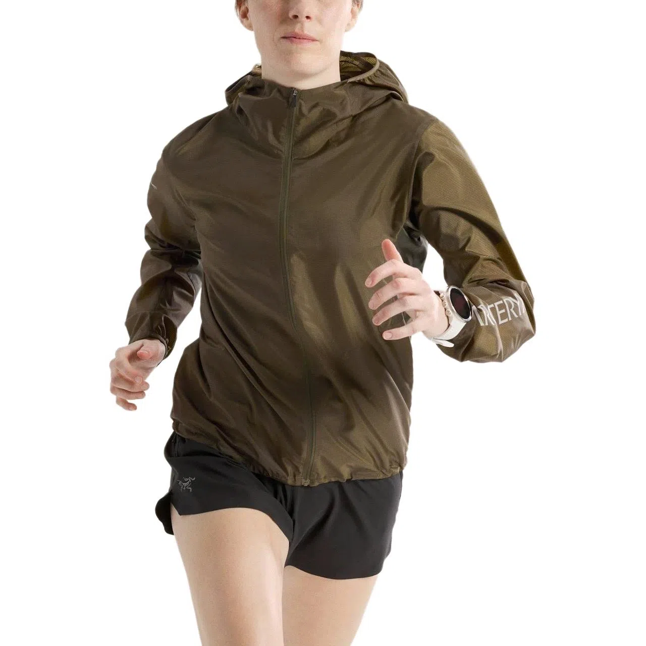 Arcteryx Norvan windshell logo