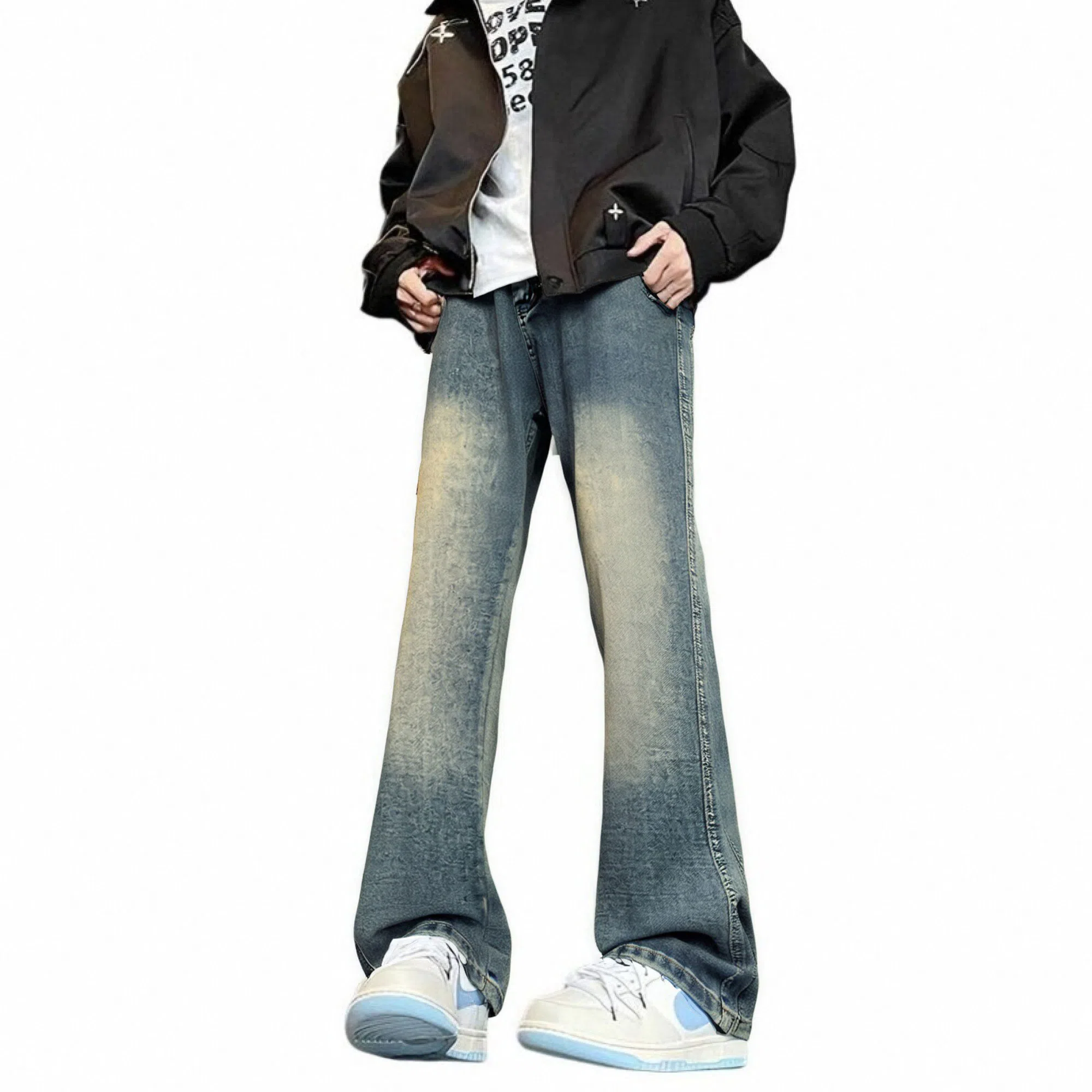 DOENU Vintage High Waist Jeans