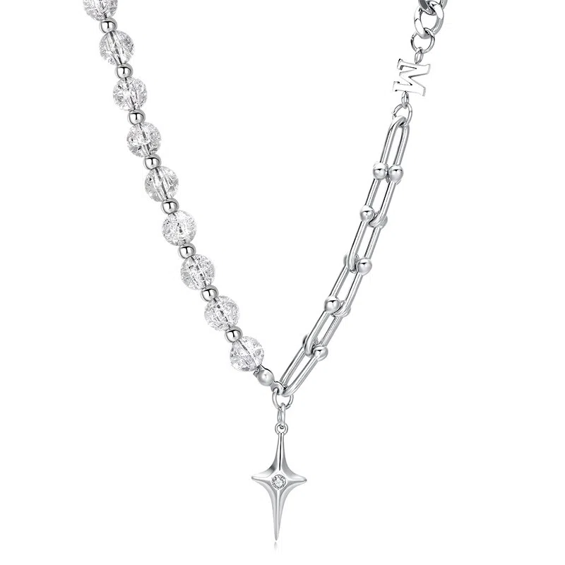 Fairwhale Four-Point Star Necklace