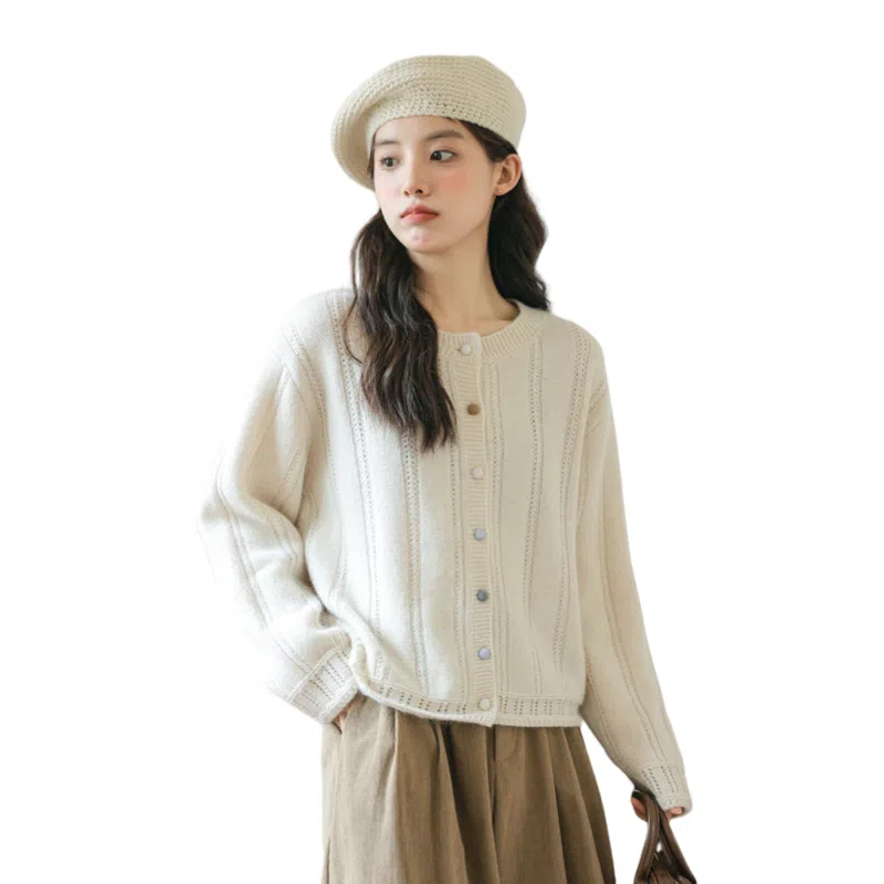 Bodafei Hollow Knit Sweater