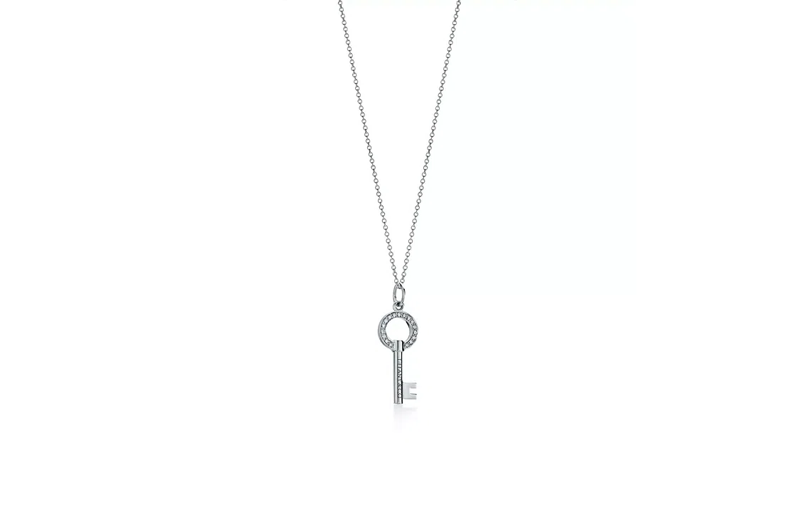 Tiffany & Co. Modern Keys Pendant Necklace