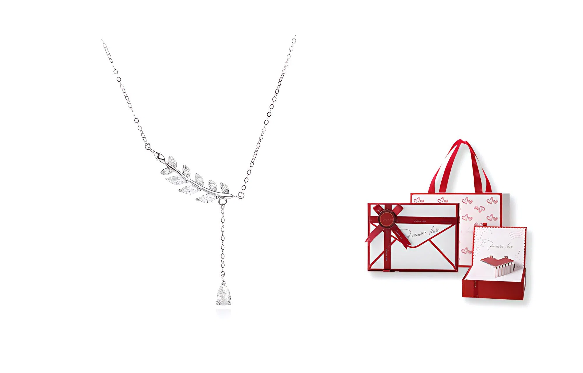 牧言 幸运麦穗项链 女款 简约高感精致小众设计感 璀璨闪耀穗穗平安吊坠锁骨链