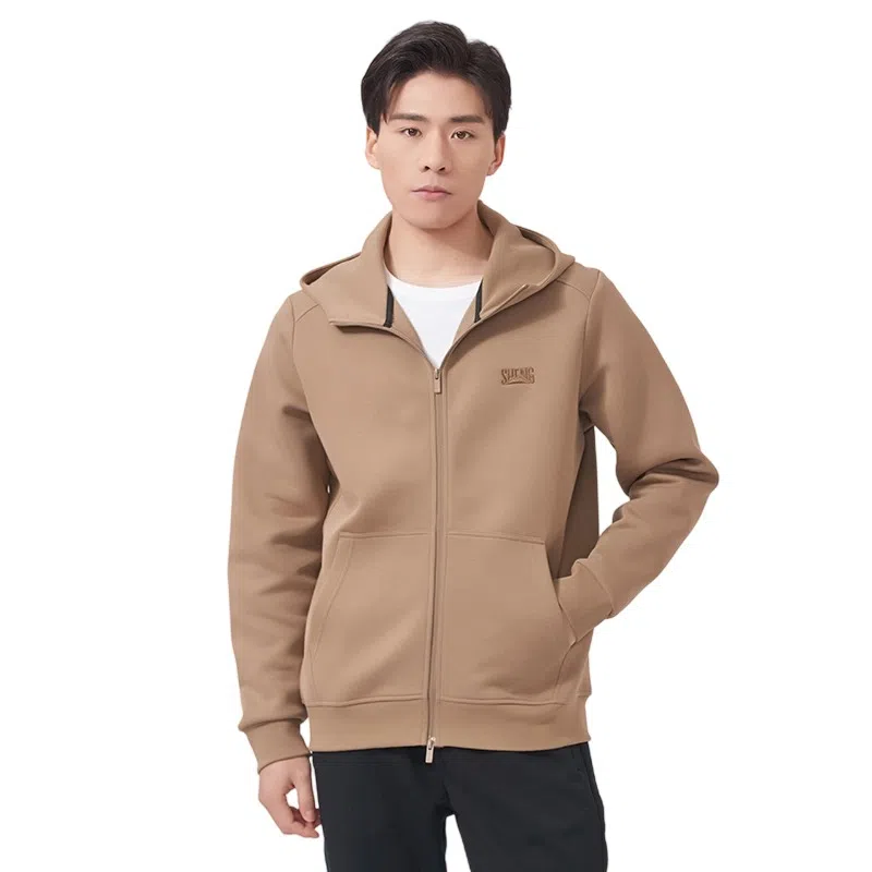 李生制造 外套开衫百搭舒适连帽拉链长袖卫衣 男款