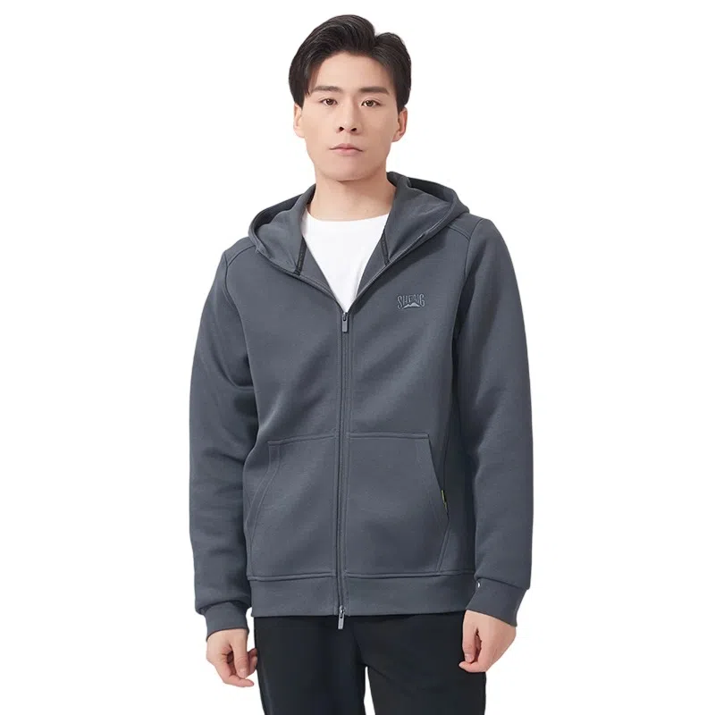 李生制造 外套开衫百搭舒适连帽拉链长袖卫衣 男款