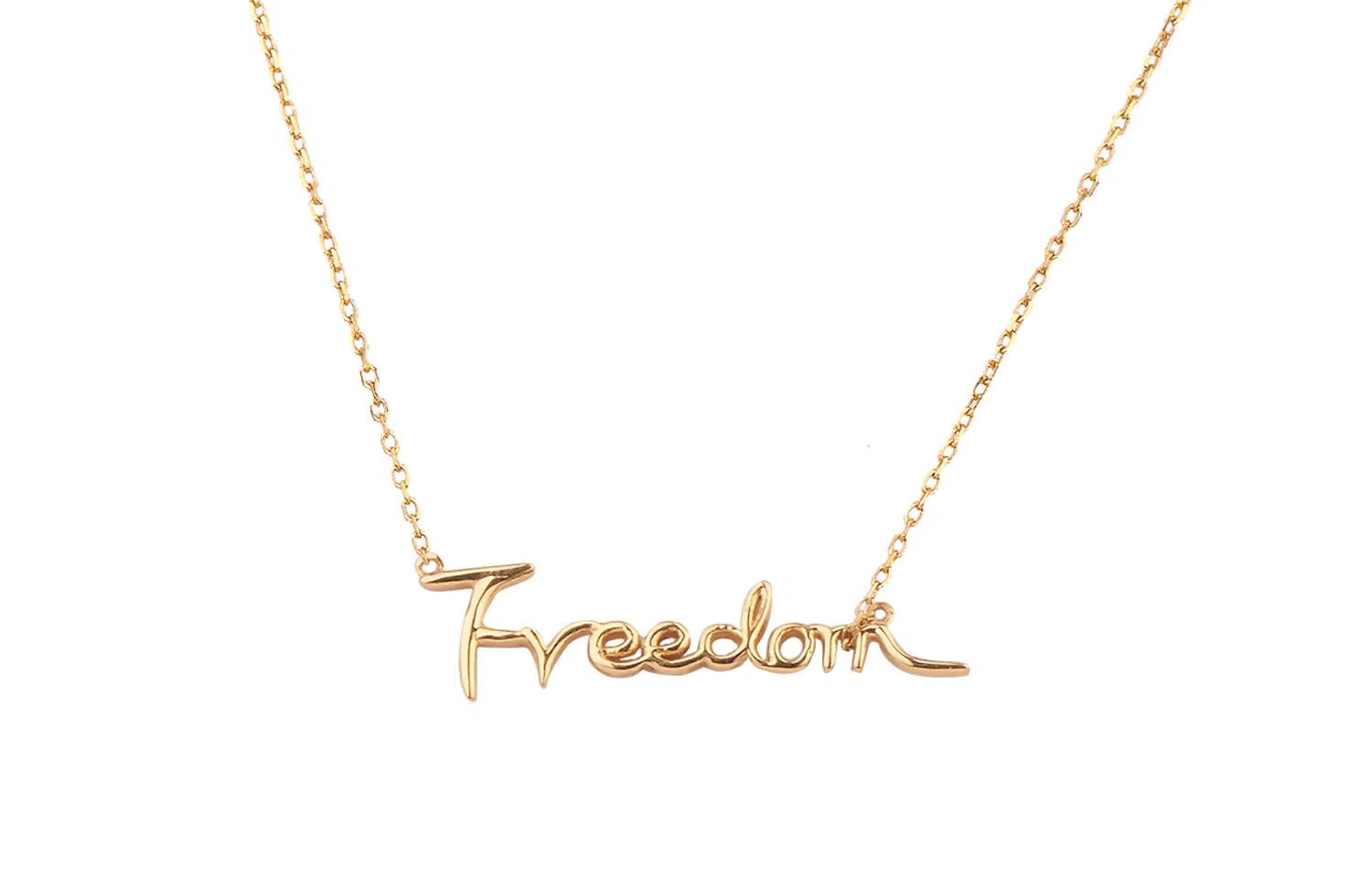 Ruomi Freedom 18k Gold Necklace