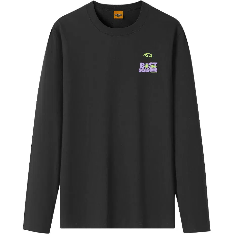 Garfield Family Retro Cartoon Double-Sided Print Cotton Pullover