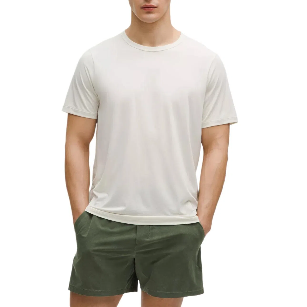 lululemon Mile Maker Run Crew No-Stink Zinc T