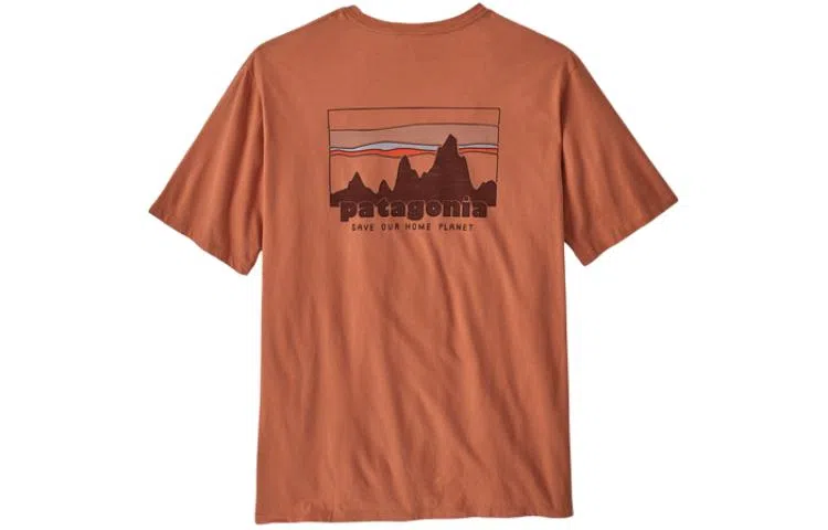 patagonia Men's '73 Skyline Organic T-Shirt LogoT