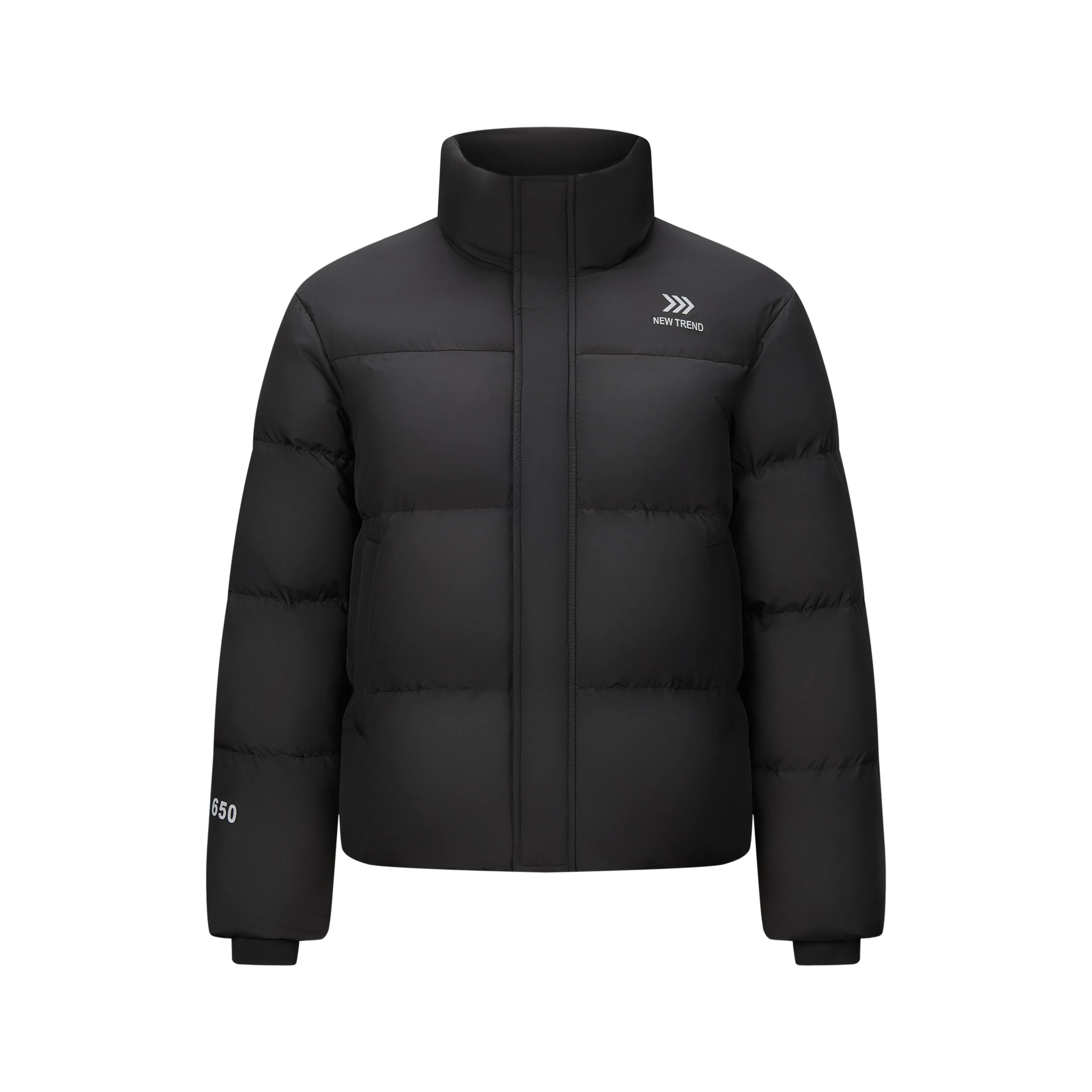 鸭鸭 加厚纯色立领短款羽绒服 女款