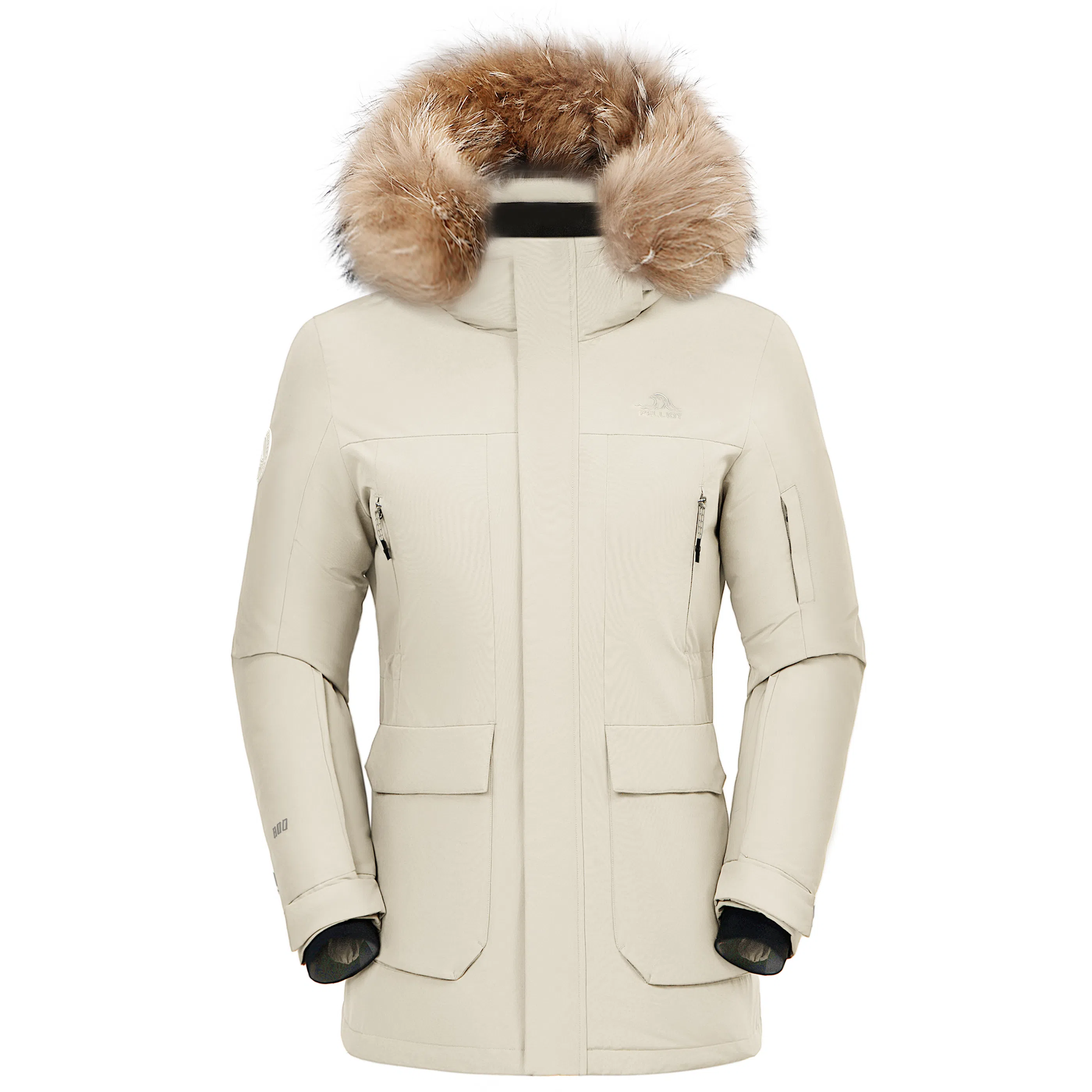PELLIOT Coldproof Down Parka Hoodie Women