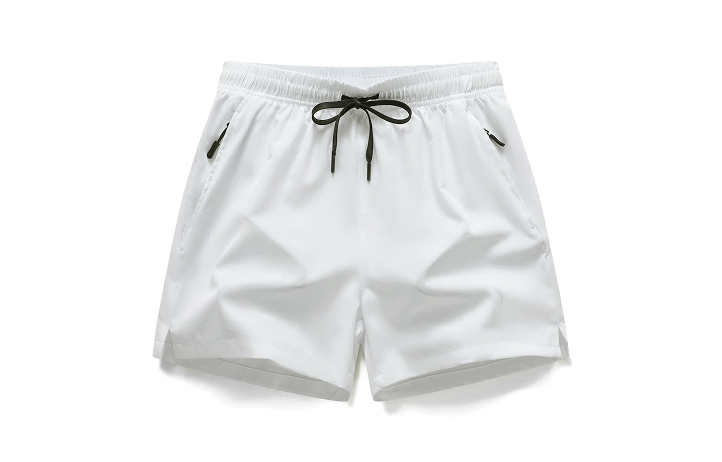 木林森 美式纯色休闲百搭宽松三分运动短裤 男女同款