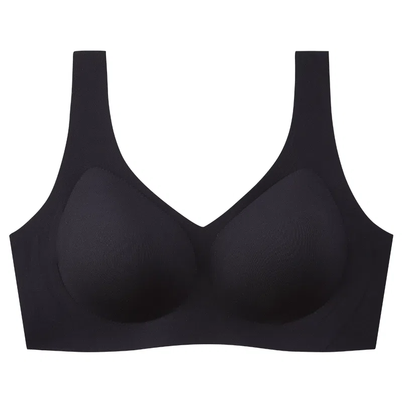 草本初色 收副乳防下垂无钢圈薄款小胸聚拢显大无痕背心式文胸 女款