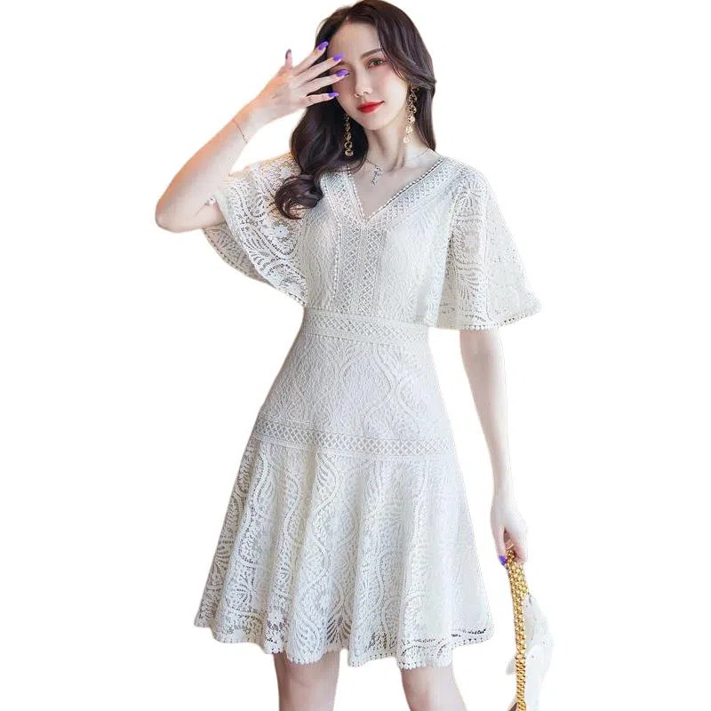 BrandName Lace A-Line Dress