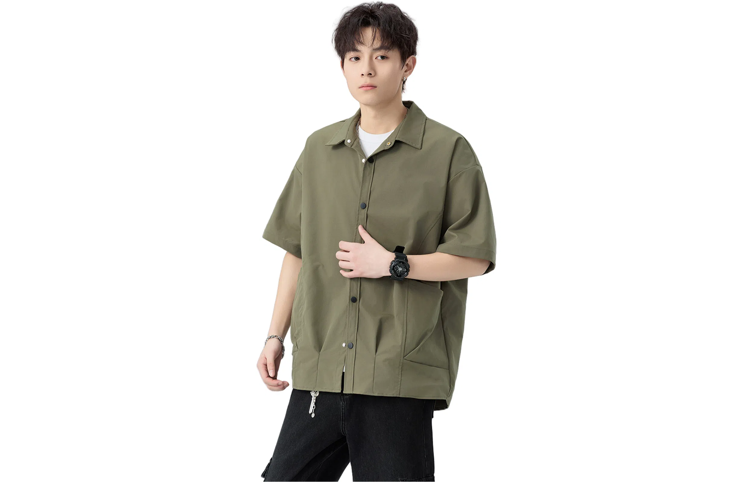 Mulinsen Retro Short Sleeve Shirt