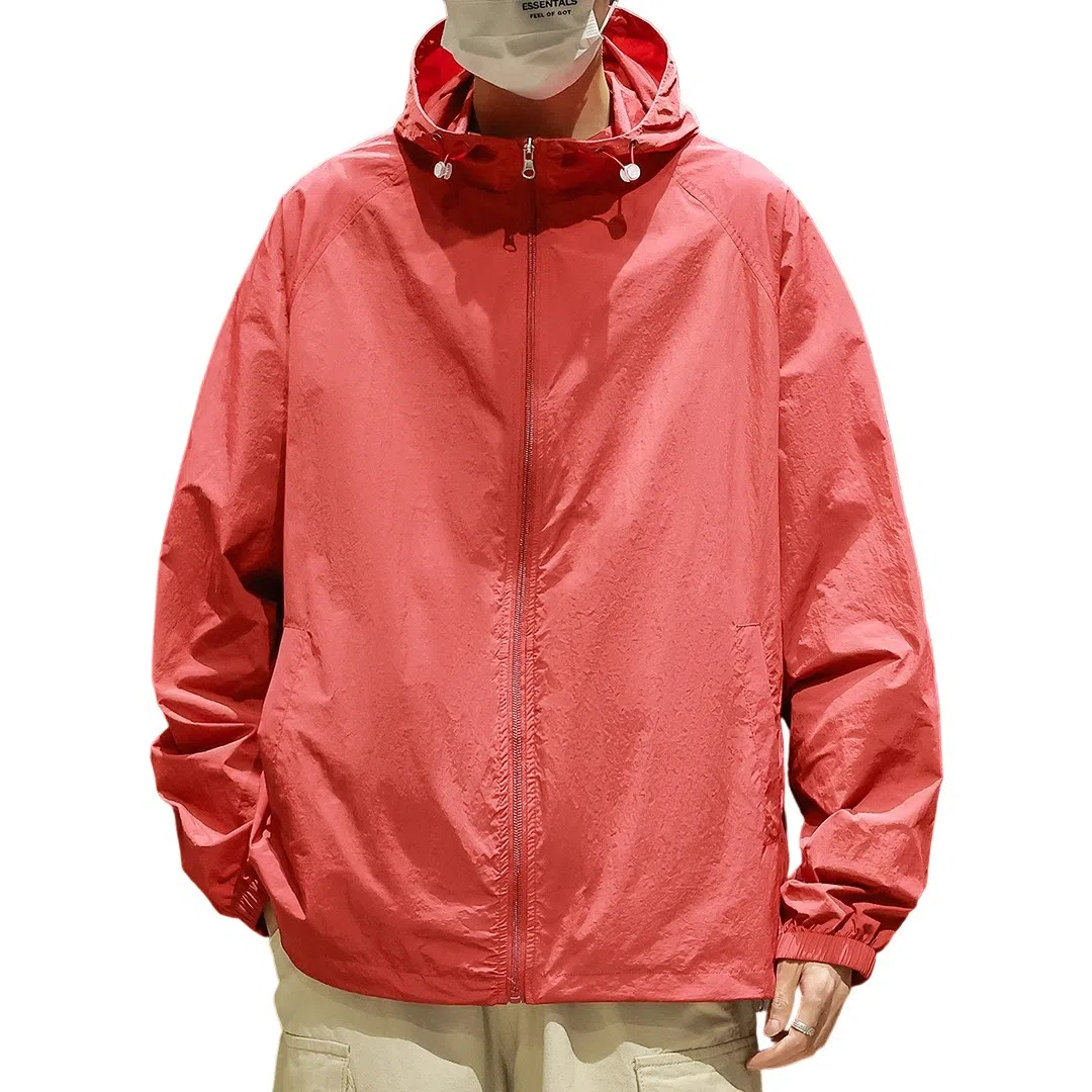 顶峰保罗 无性别主义冰丝防紫外线连帽夹克外套轻薄透气皮肤衣户外运动登山钓鱼防晒服 男女同款