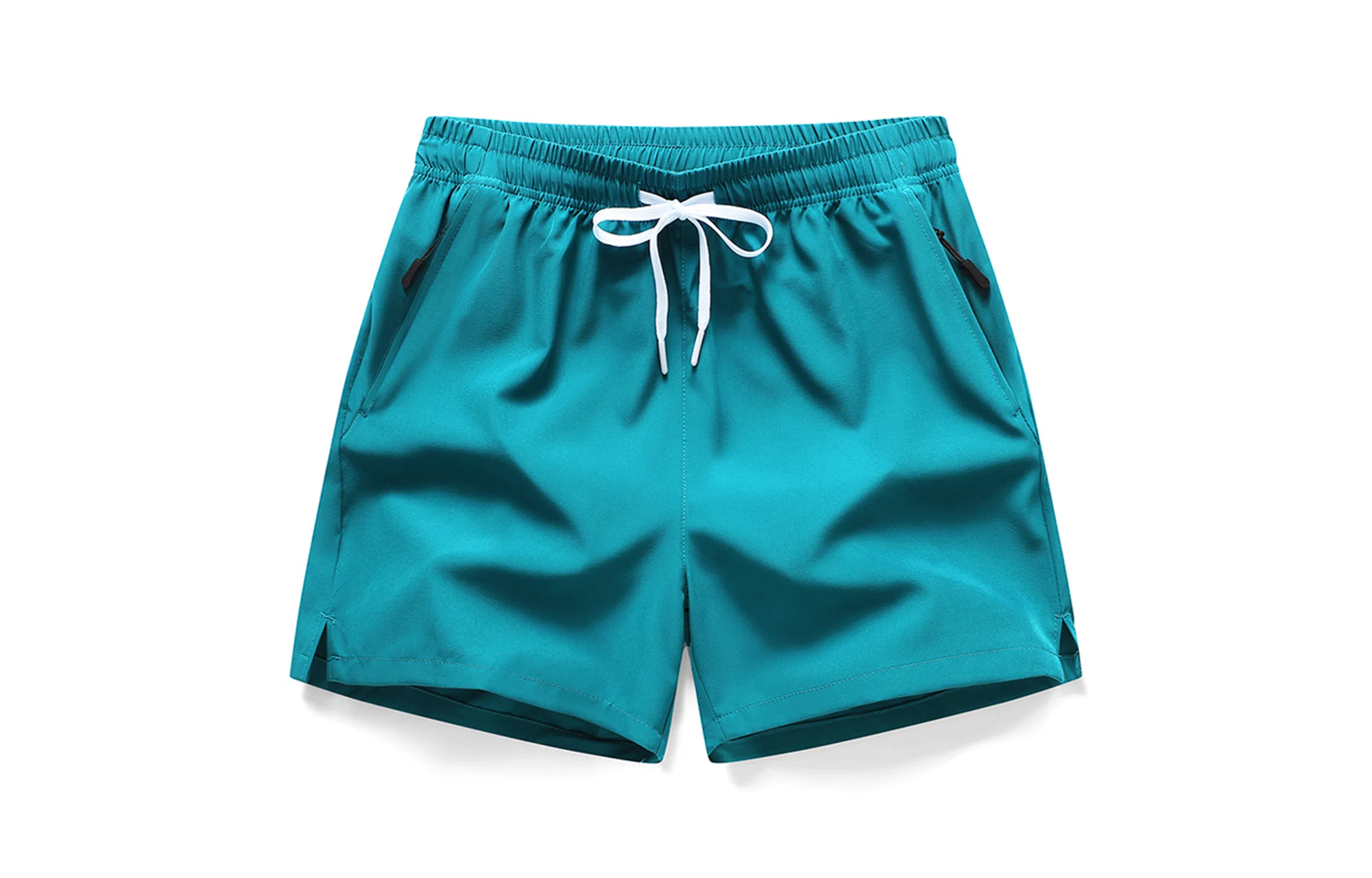 木林森 美式纯色休闲百搭宽松三分运动短裤 男女同款