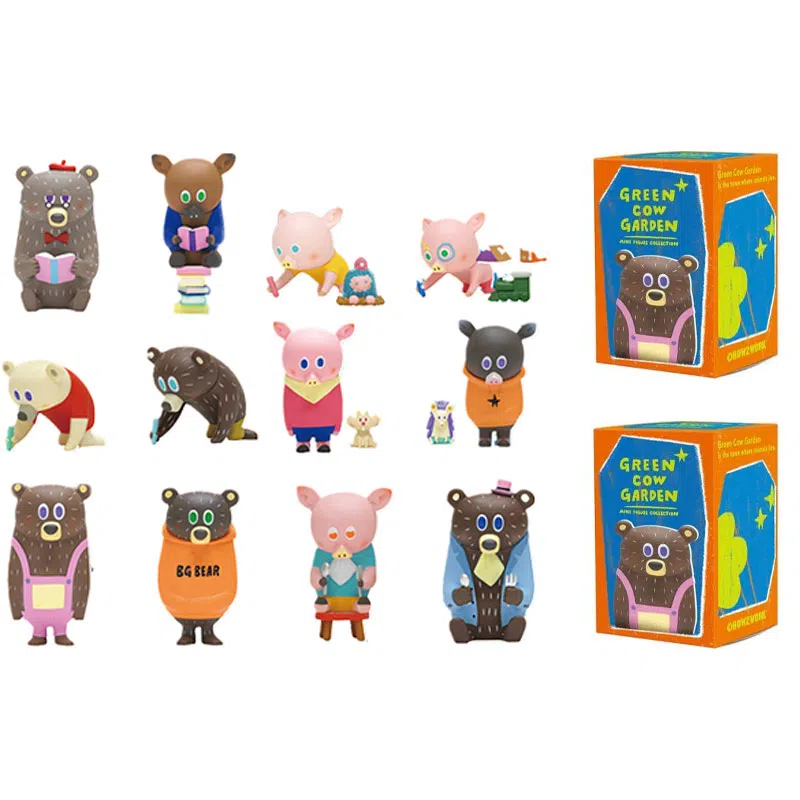 POP MART GREEN COW GARDEN 12