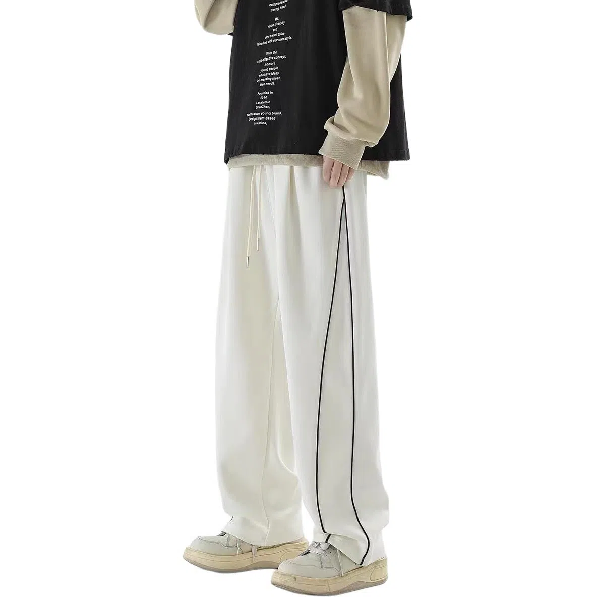 FA2LO Basic Wide Leg Sweatpants