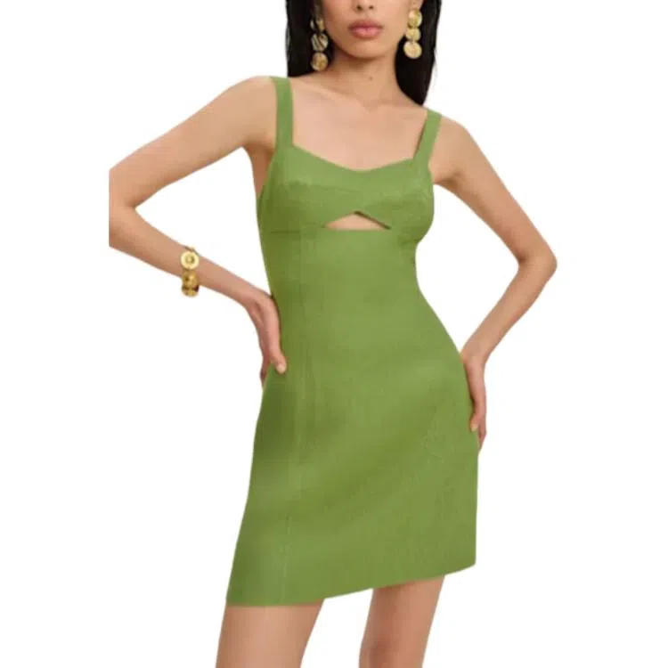 REFORMATION Belma Linen Dress