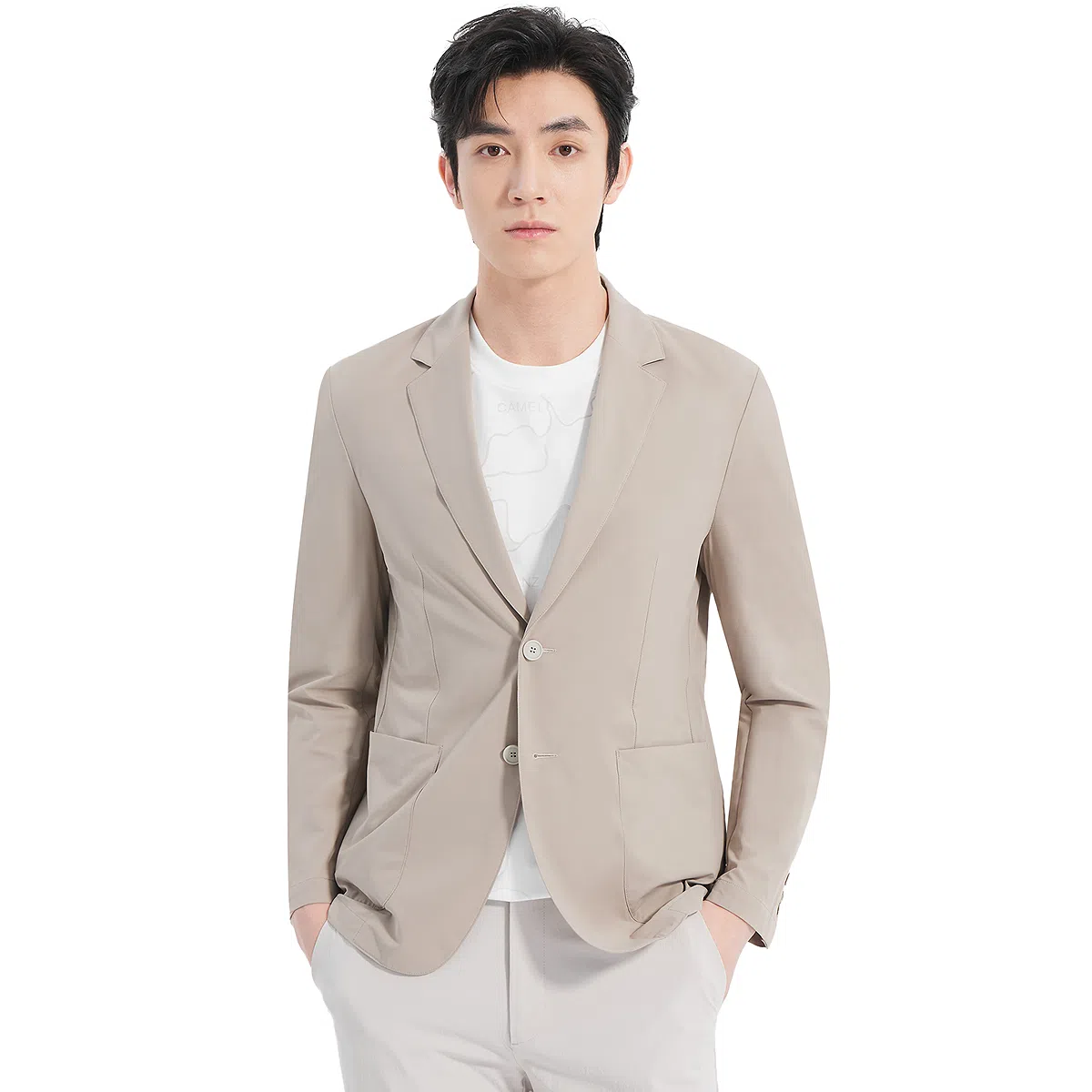 利郎 凉感舒适商务休闲轻薄纯色简约百搭商场同款长袖西装 男款