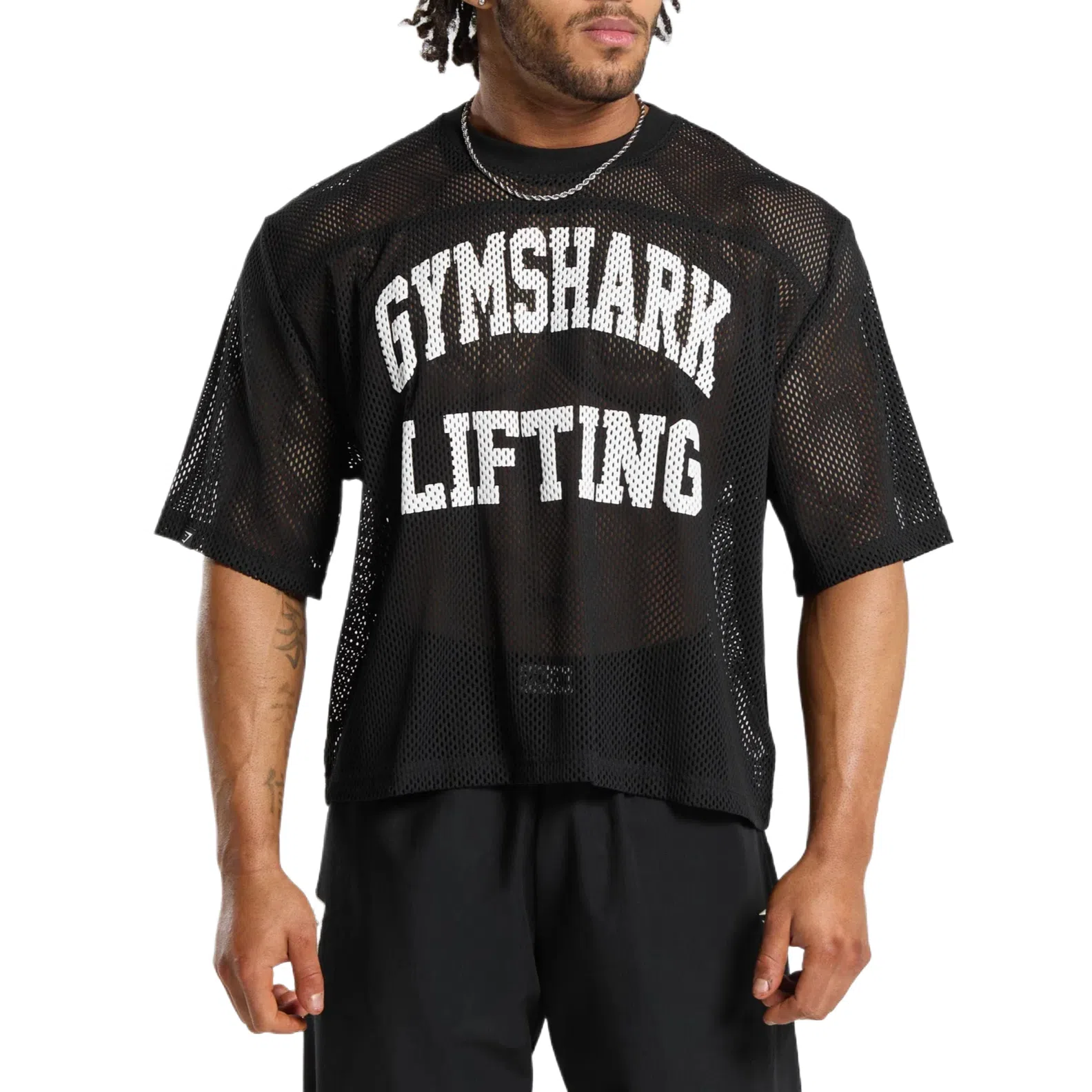 GYMSHARK Mesh Oversized T-Shirt T