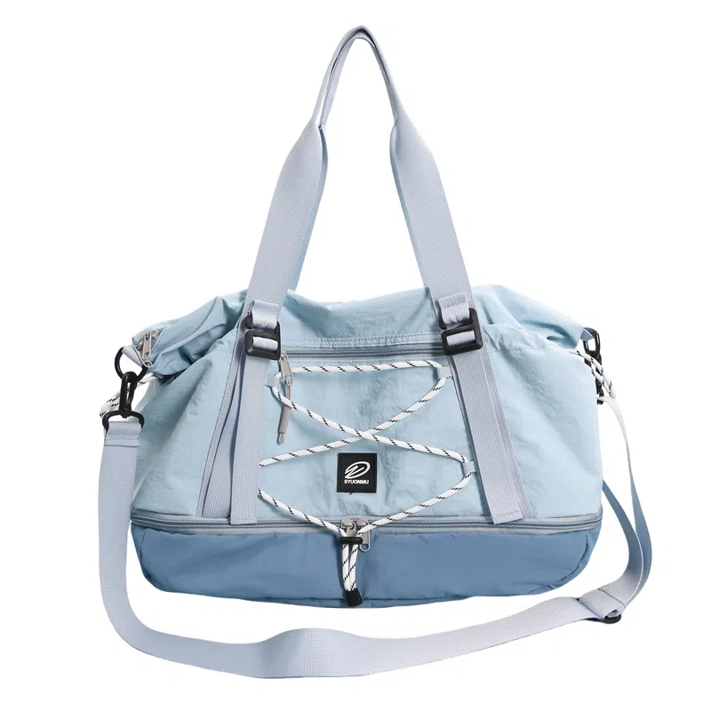 行途 短途韩版潮牌防泼水健身包休闲百搭 尼龙 旅行包 男女同款情侣款 多色