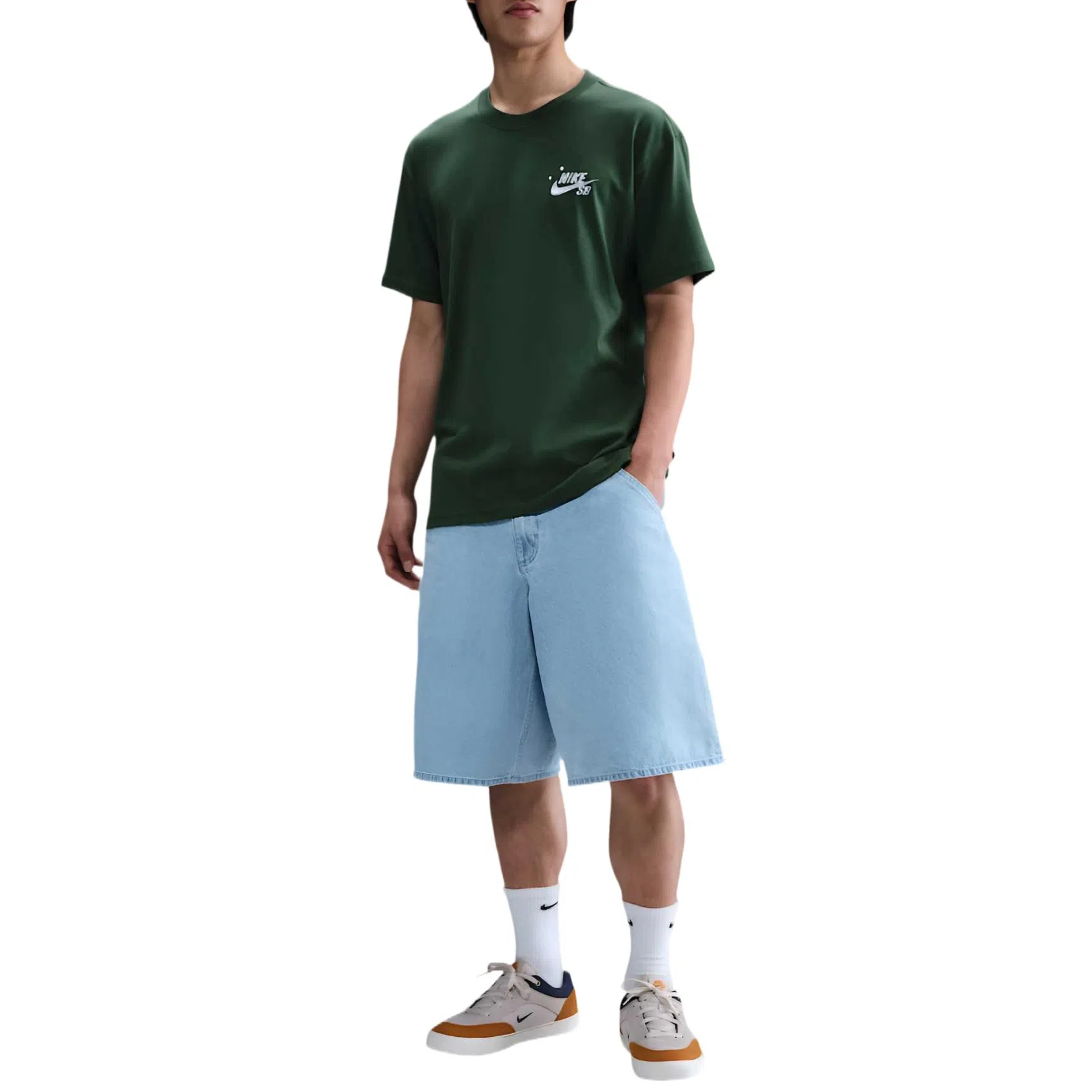 Nike Max90 SS25 SB Tee Green