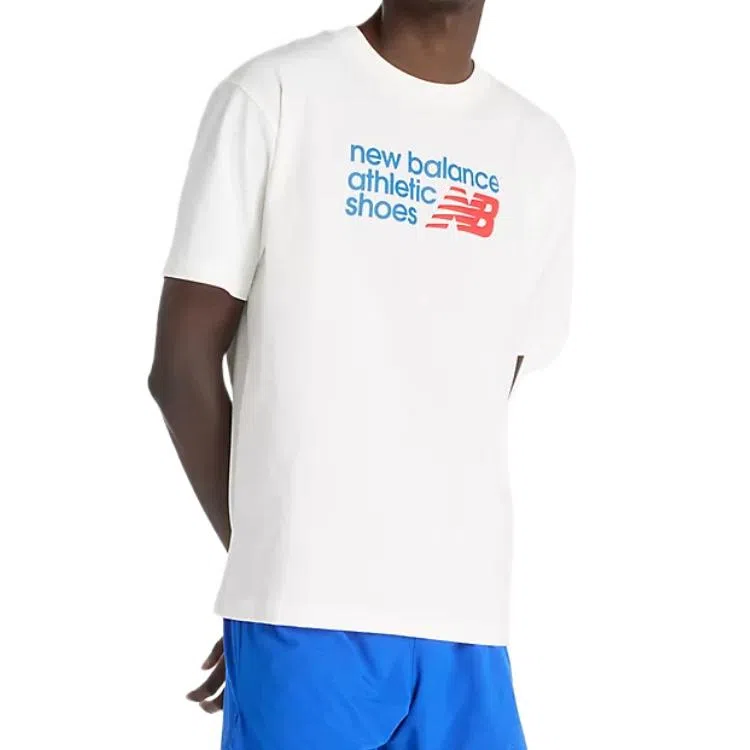 New Balance AthleticsPremiumRelaxedChestLogoT-ShirtT