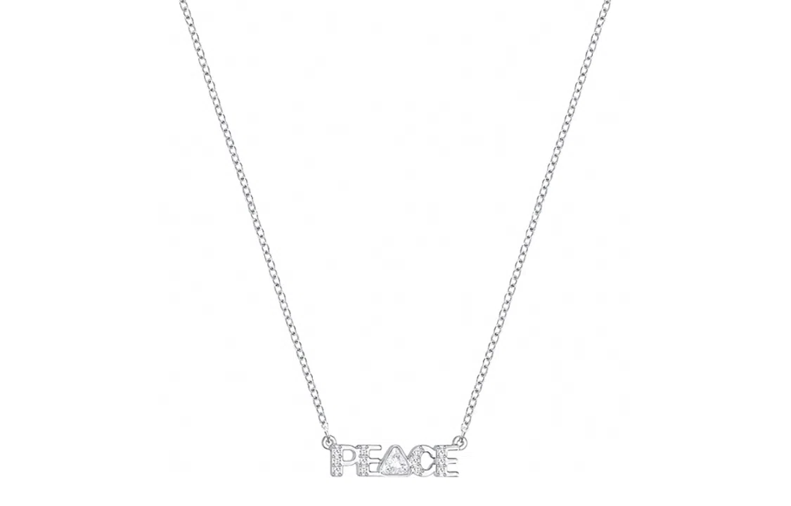 Swarovski Peace Necklace