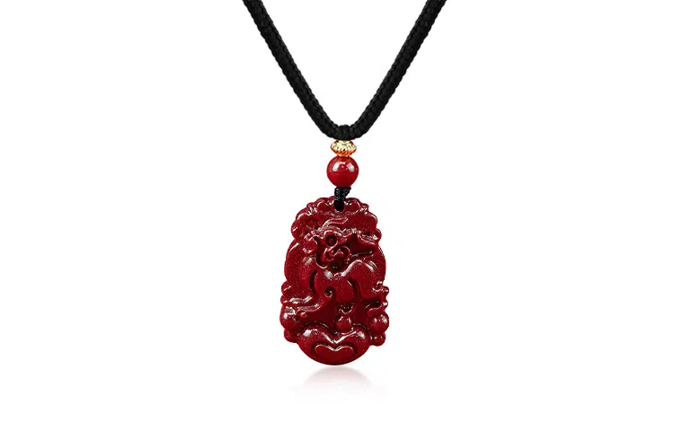 月斐 十二生肖 本命年守护属相生肖 复古国潮 朱砂 项链 男女同款情侣款