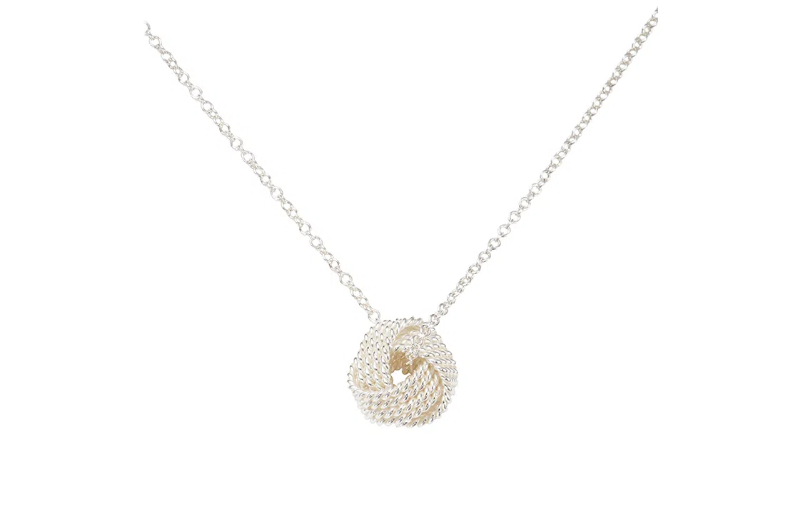 Tiffany & Co. Lucky Knot Pendant Necklace