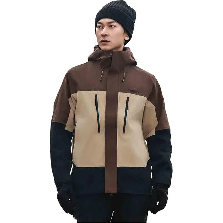 探路者  城市户外系列 三合一可拆卸防水登山服防风保暖 冲锋衣 男女同款