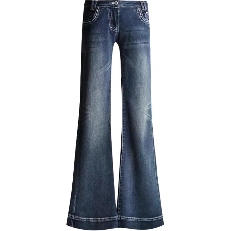 淑好百 百搭简约舒适时尚牛仔裤 女款