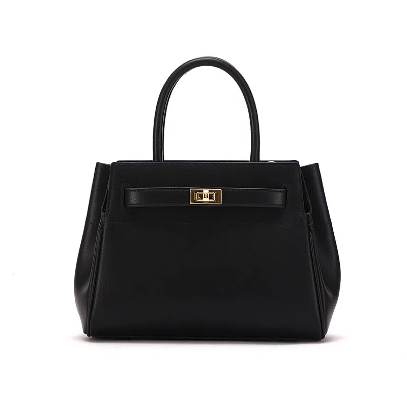 红蜻蜓 简约高级时尚 牛剖层皮革 手提包 女款 多色