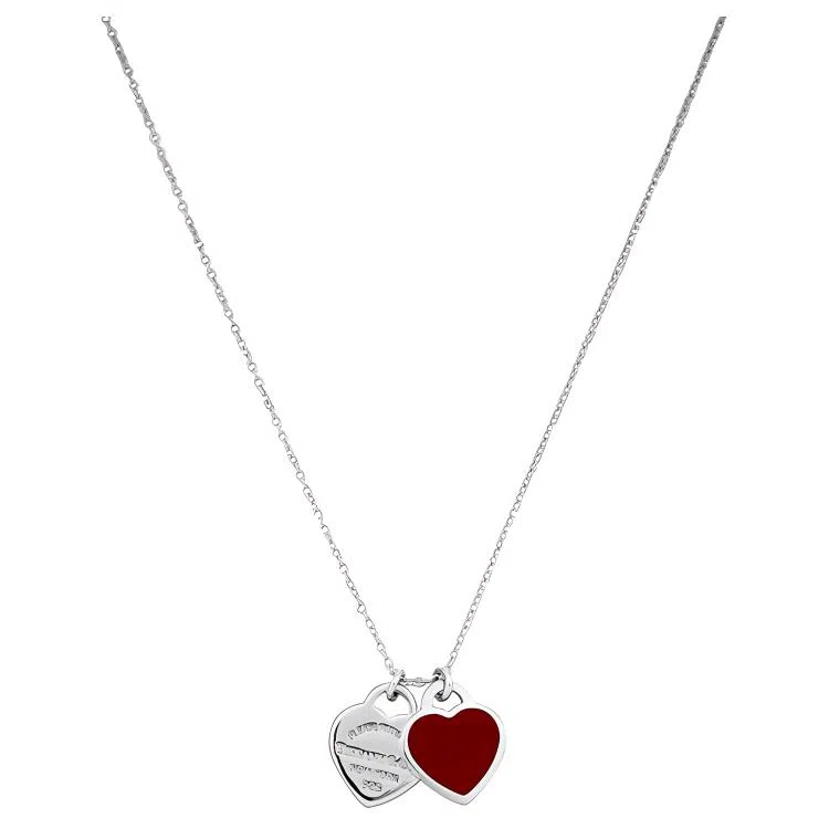 Tiffany & Co. Return to Tiffany Red Heart Necklace