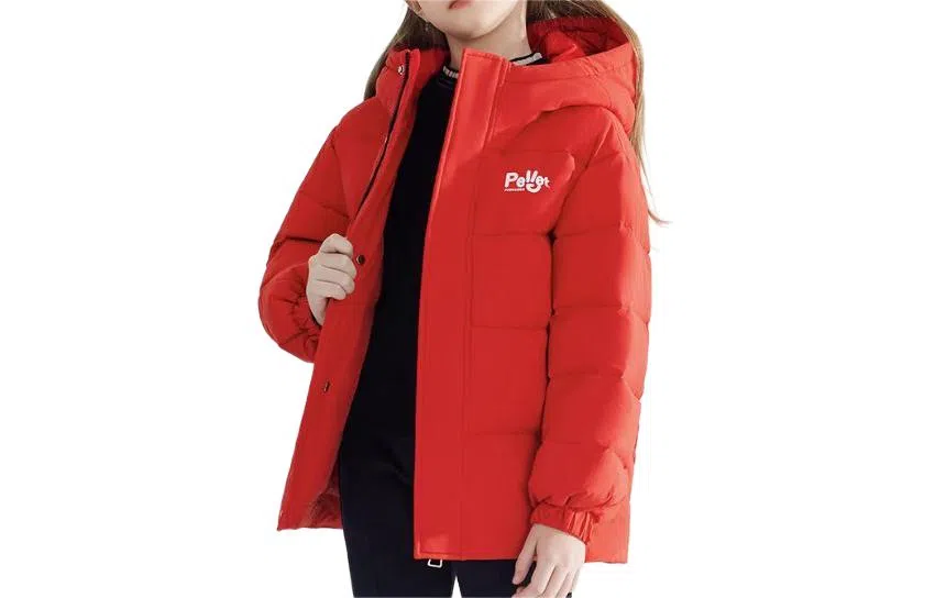 鸭鸭 加厚短款面包服羽绒服 儿童款