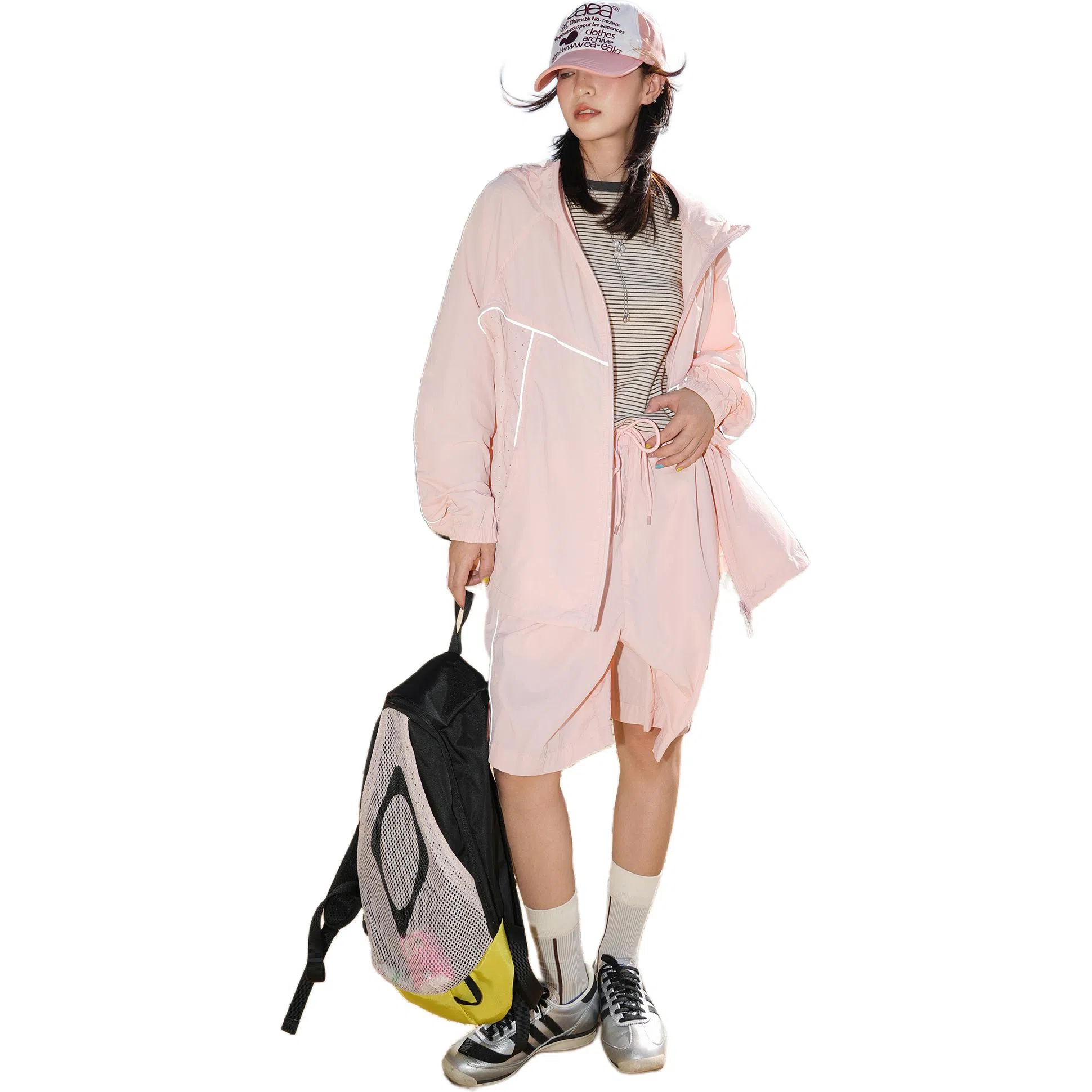 黑恐龙 潮牌户外运动休闲凉感舒适透气宽松百搭休闲防晒服 男女同款