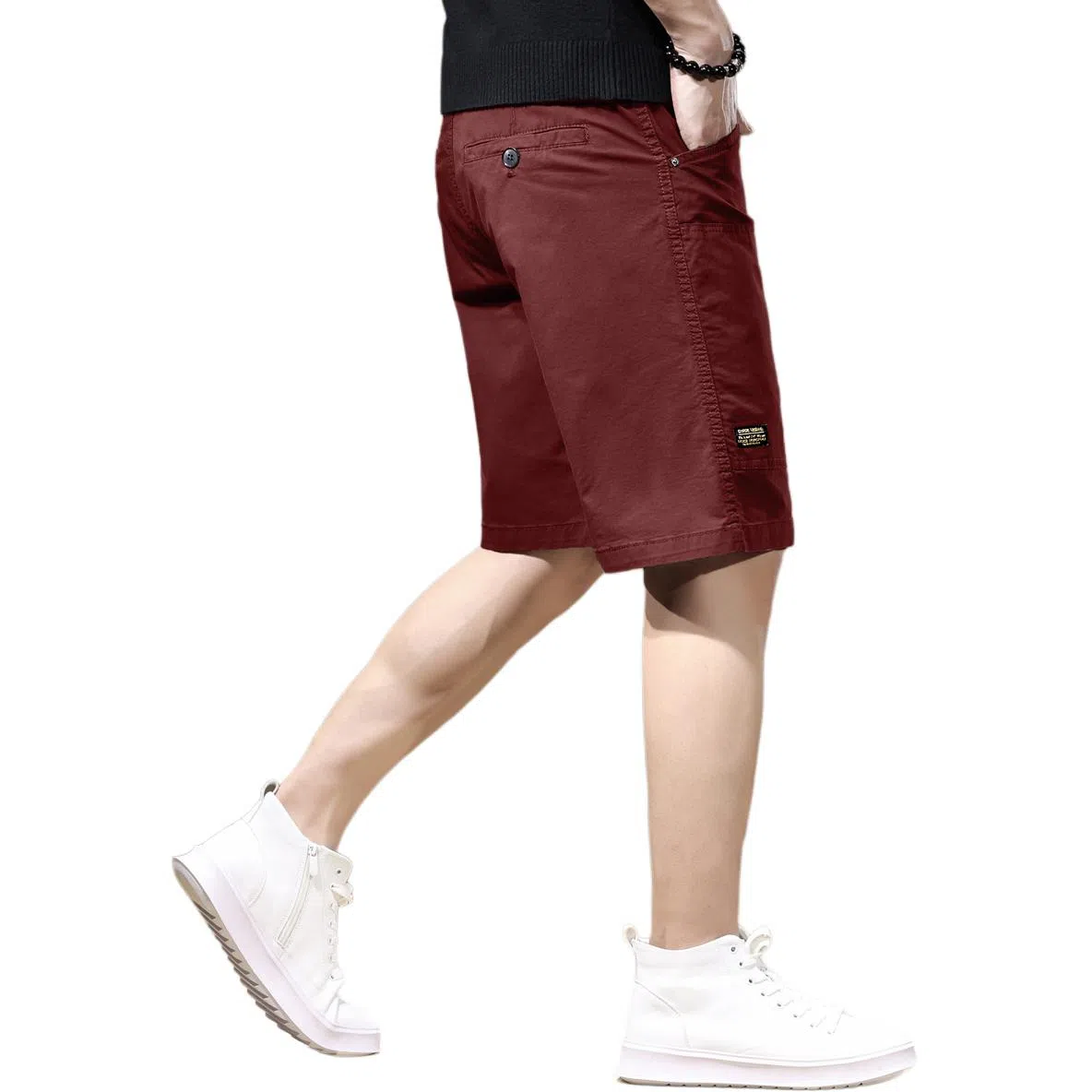 贵色 夏季 松弛感高端美式户外纯色耐磨设计薄款外穿运动风宽松直筒五分休闲裤工装短裤 男女同款 基础色（黑灰白等）