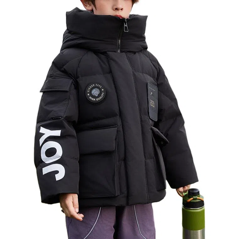 鸭鸭羽绒服 云朵系列 时尚百搭保暖短款 青少年