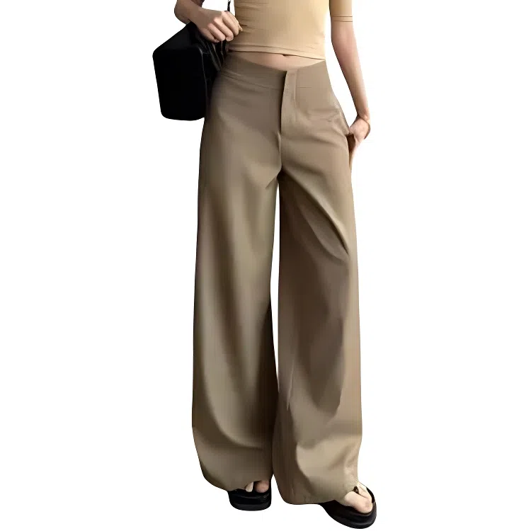 木清清 通勤时尚舒适简约西装裤 女款