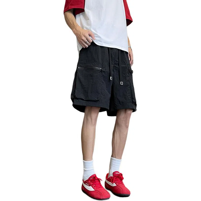 Zofili Summer Multi-Pocket Shorts