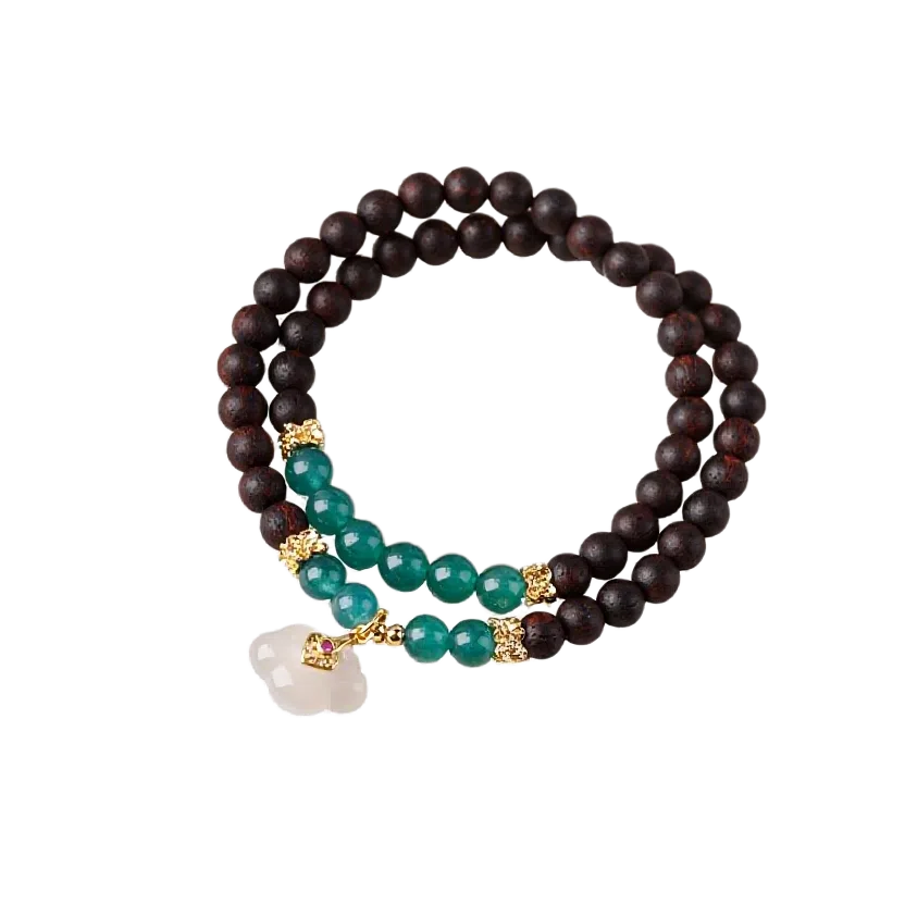 書卓 新中式潮流风   时来运转 #好运 降真香 手串 男女同款情侣款